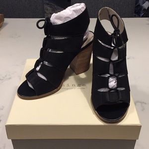 Hinge boho cage heel